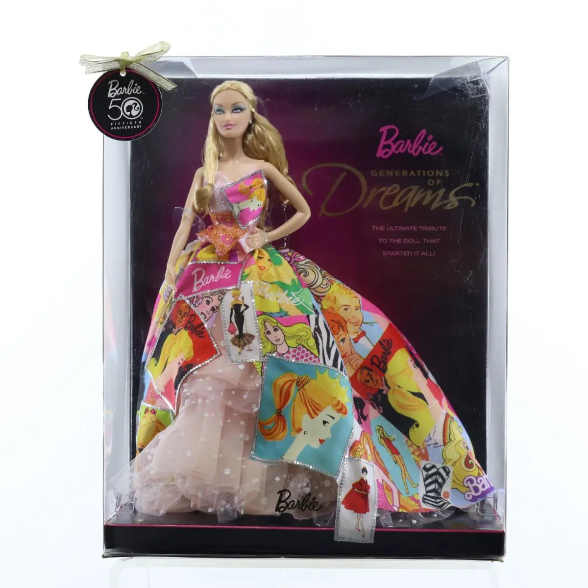 Barbie Generations of Dreams 50th Anniversary 2008 Mattel Nrfb Blonde Doll N6571