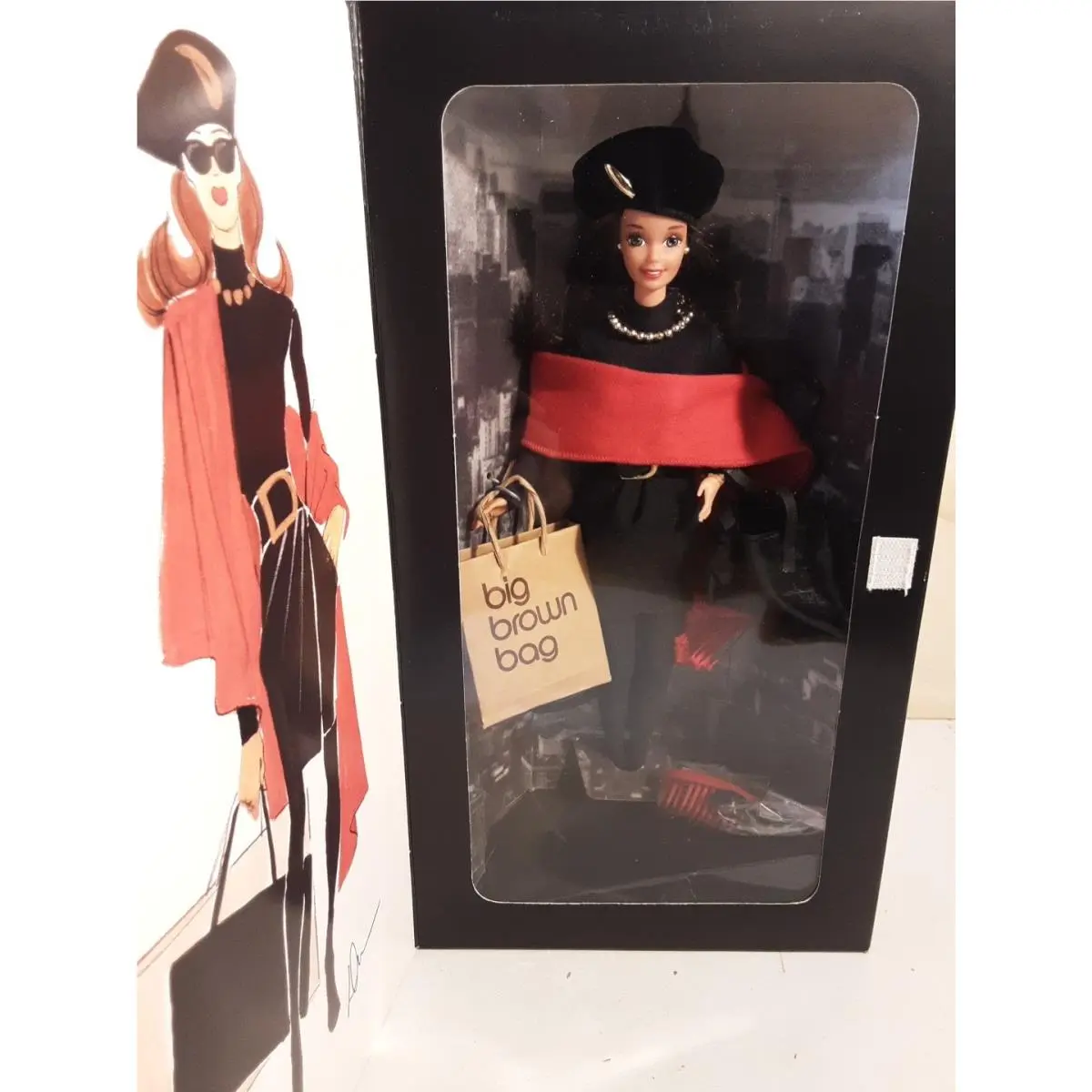 Vintage 1995 Donna Karan Barbie Doll Bloomingdale’s Special Edition 14452 Nrfb