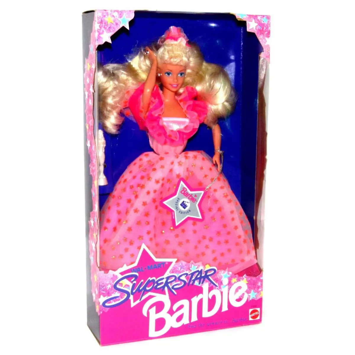 1993 Superstar Barbie Walmart Only Special Edition Doll