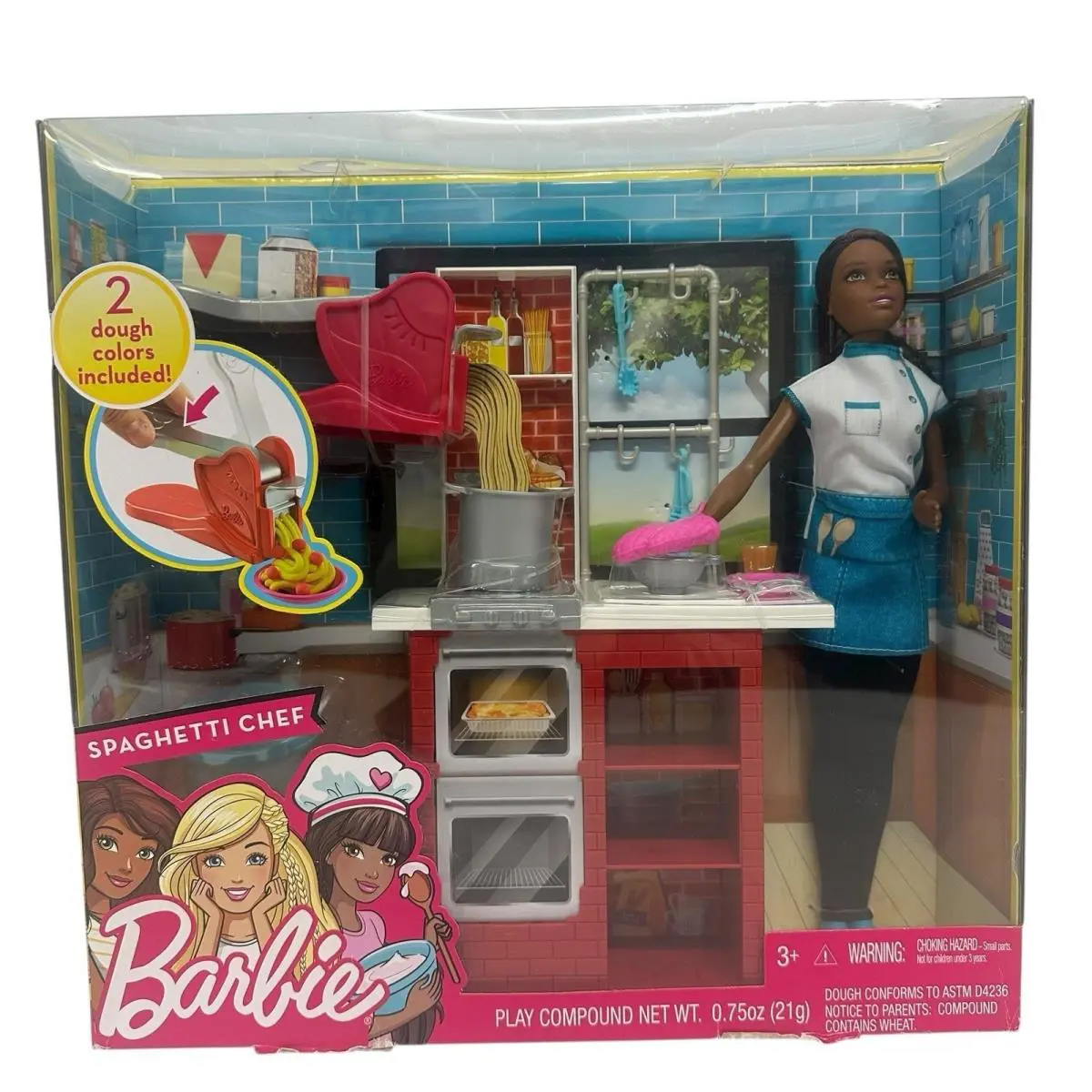 Barbie - Spaghetti Chef - You Can Be Anything - Lady Mattel 2015 - Rare