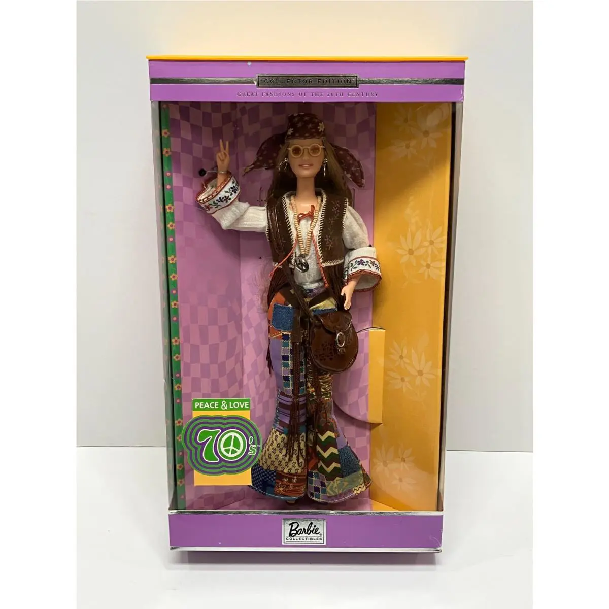 70`s Peace Love Mattel 2000 Collector Edition Barbie Doll