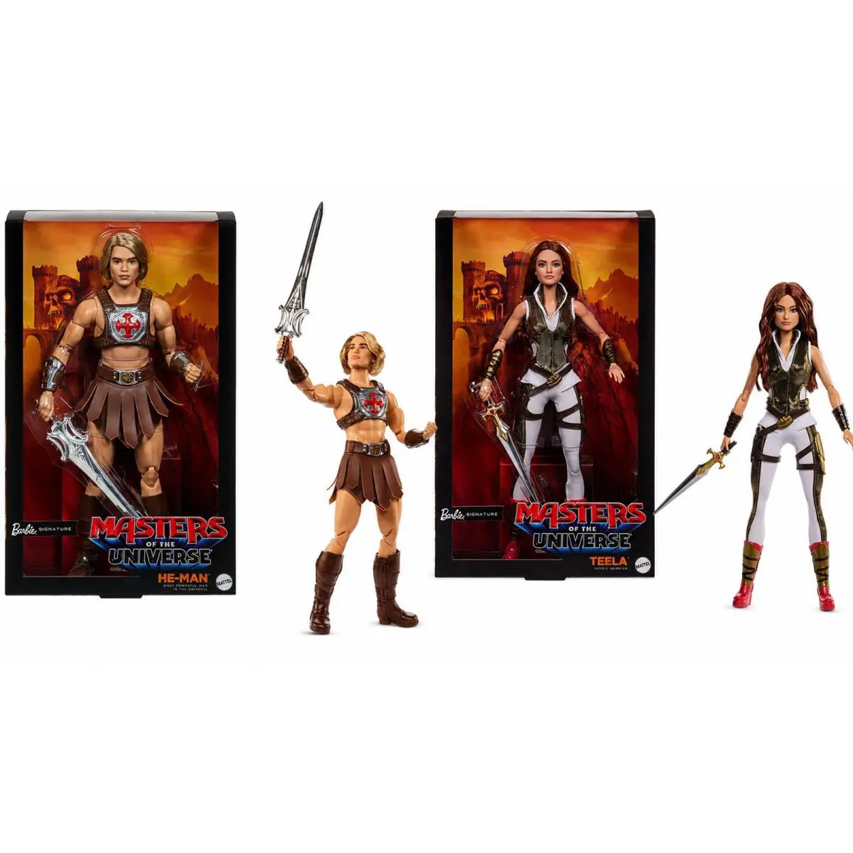 Barbie Signature 2026 Masters OF The Universe Movie He-man Teela Set IN Hand