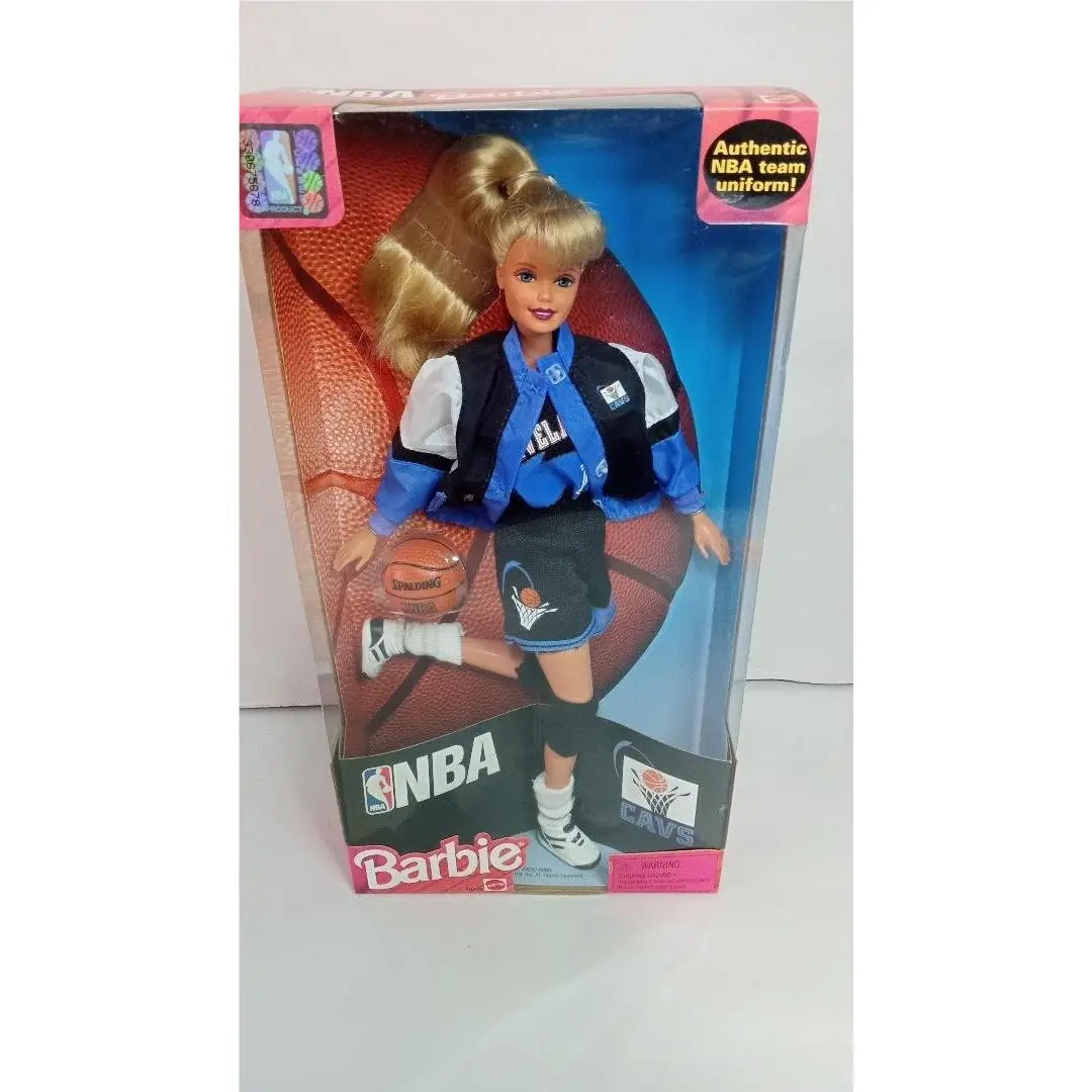 Vintage 1998 Nba Barbie Doll : Cleveland Cavaliers - Nrfb