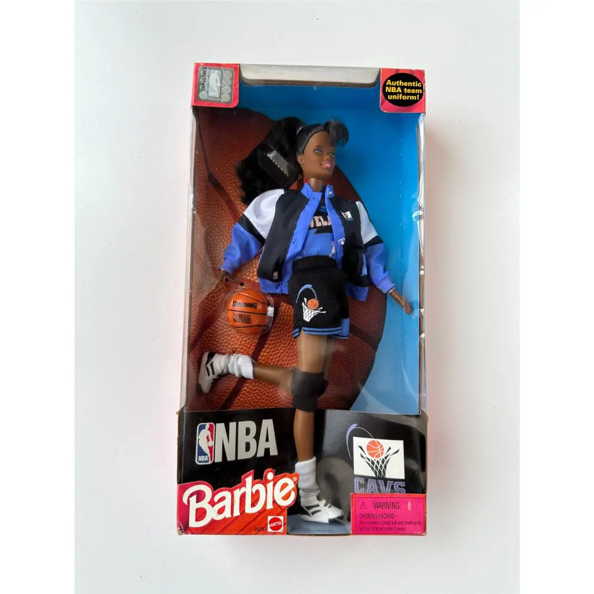 1998 Nba Barbie Doll Cleveland Cavs African American Mattel 20736