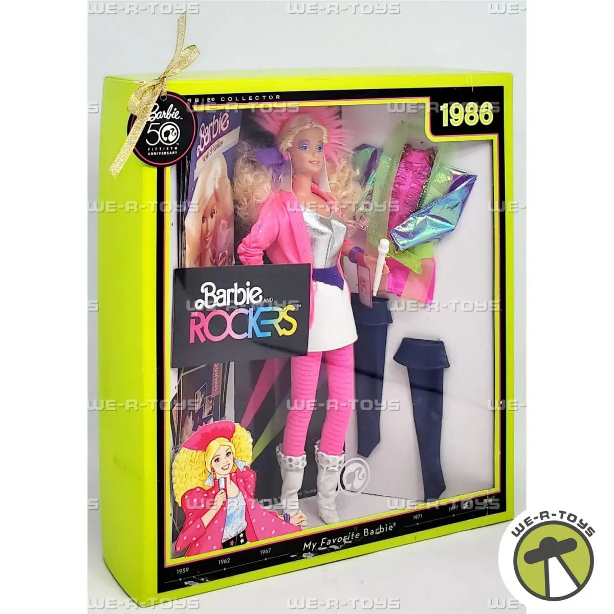 Barbie and The Rockers 1986 Reproduction My Favorite Doll 2008 Mattel N4979 Nrfb