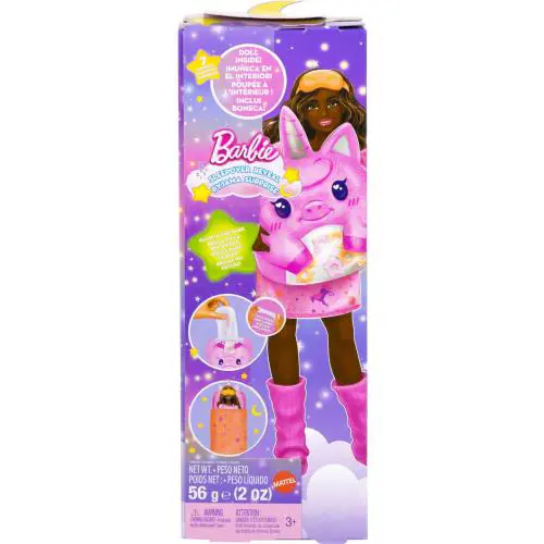 Barbie Sleepover Reveal Doll and Accessories