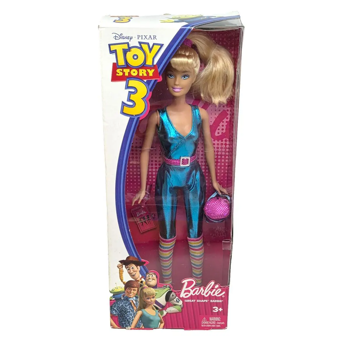 2009 Toy Story 3 Great Shape Barbie Mattel Doll T2458 Disney Pixar