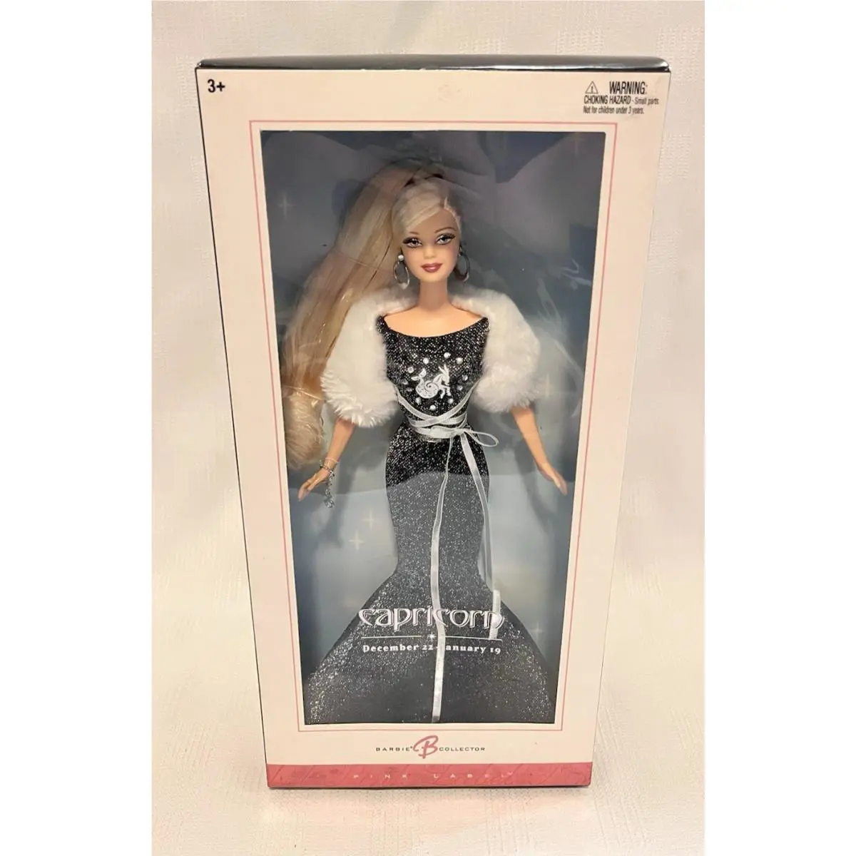 Mattel Barbie Zodiac Collection Capricorn Pink Label Doll