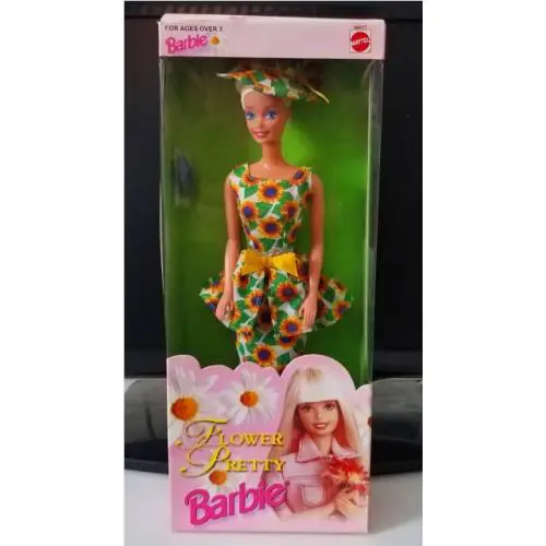Vtg 1999 Flower Pretty Blonde Barbie Richwell Philippines Foreign Superstar Rare