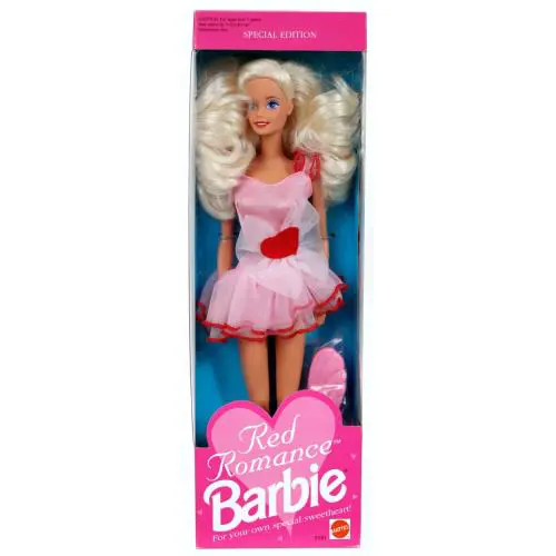 Red Romance Barbie Doll Special Edition - 3161 Never Removed From Box 1992