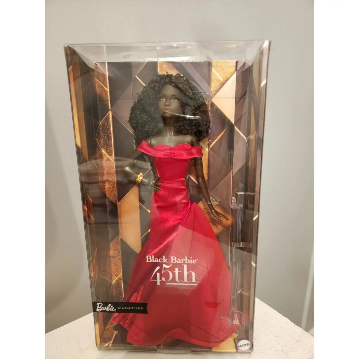 Black Barbie 45th Anniversary Doll Mattel Signature 2024 Nrfb