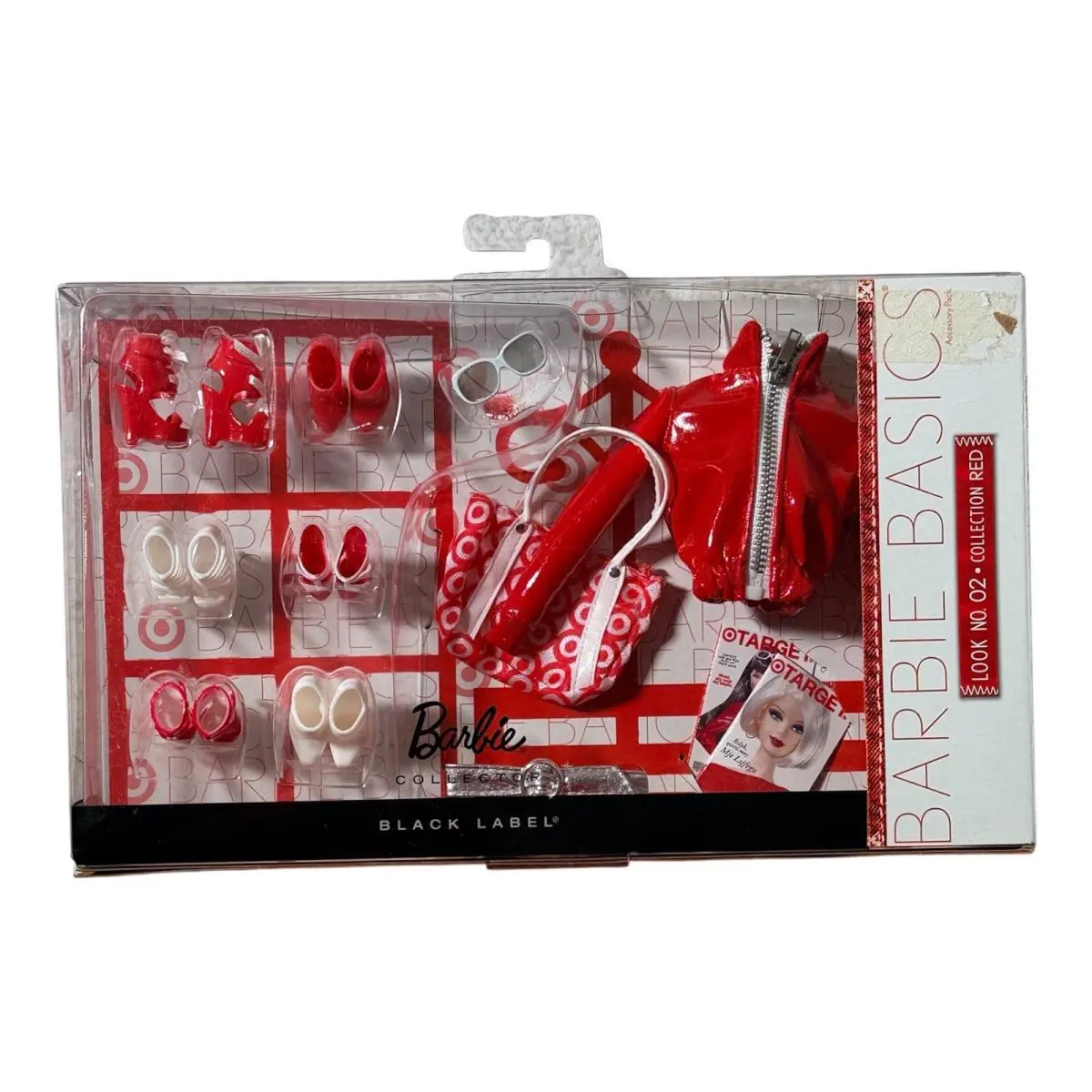 2011 Mattel Barbie Basics Look No. 02 Collection Red Black Label V9319