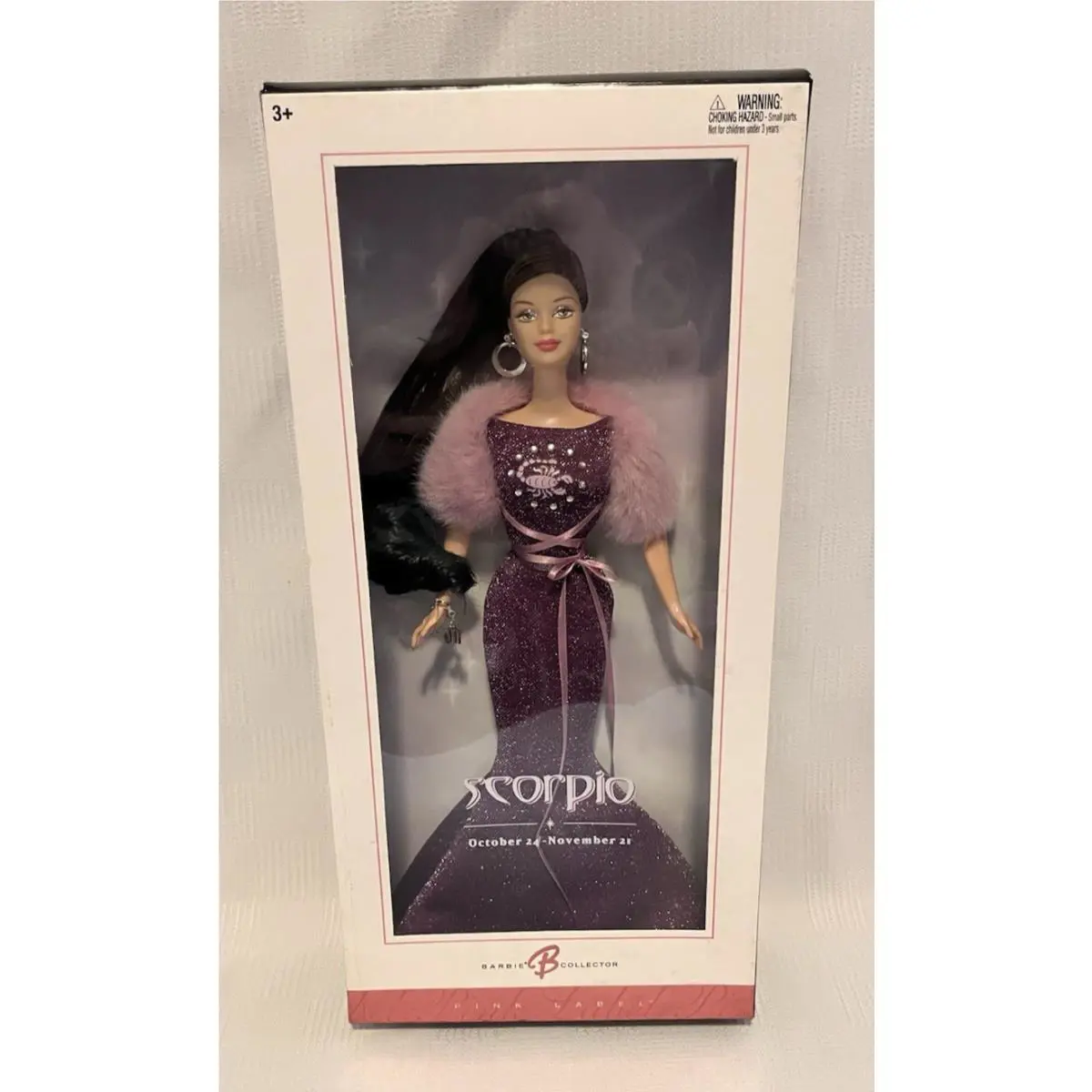 Mattel Barbie Zodiac Collection Scorpio Pink Label Doll