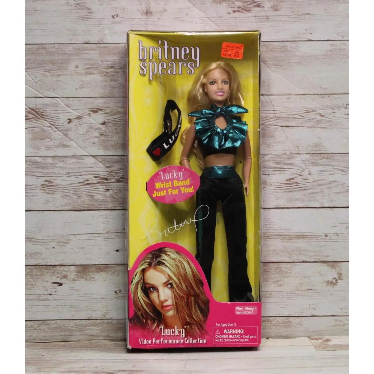 Vintage 2001 Play Along Britney Spears Lucky Doll