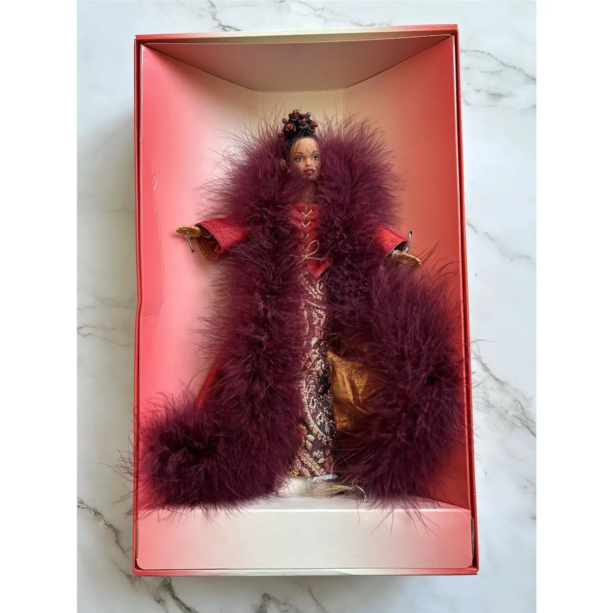 Mattel 1998 Limited Edition Byron Lars Cinnabar Sensation Barbie Doll 19848