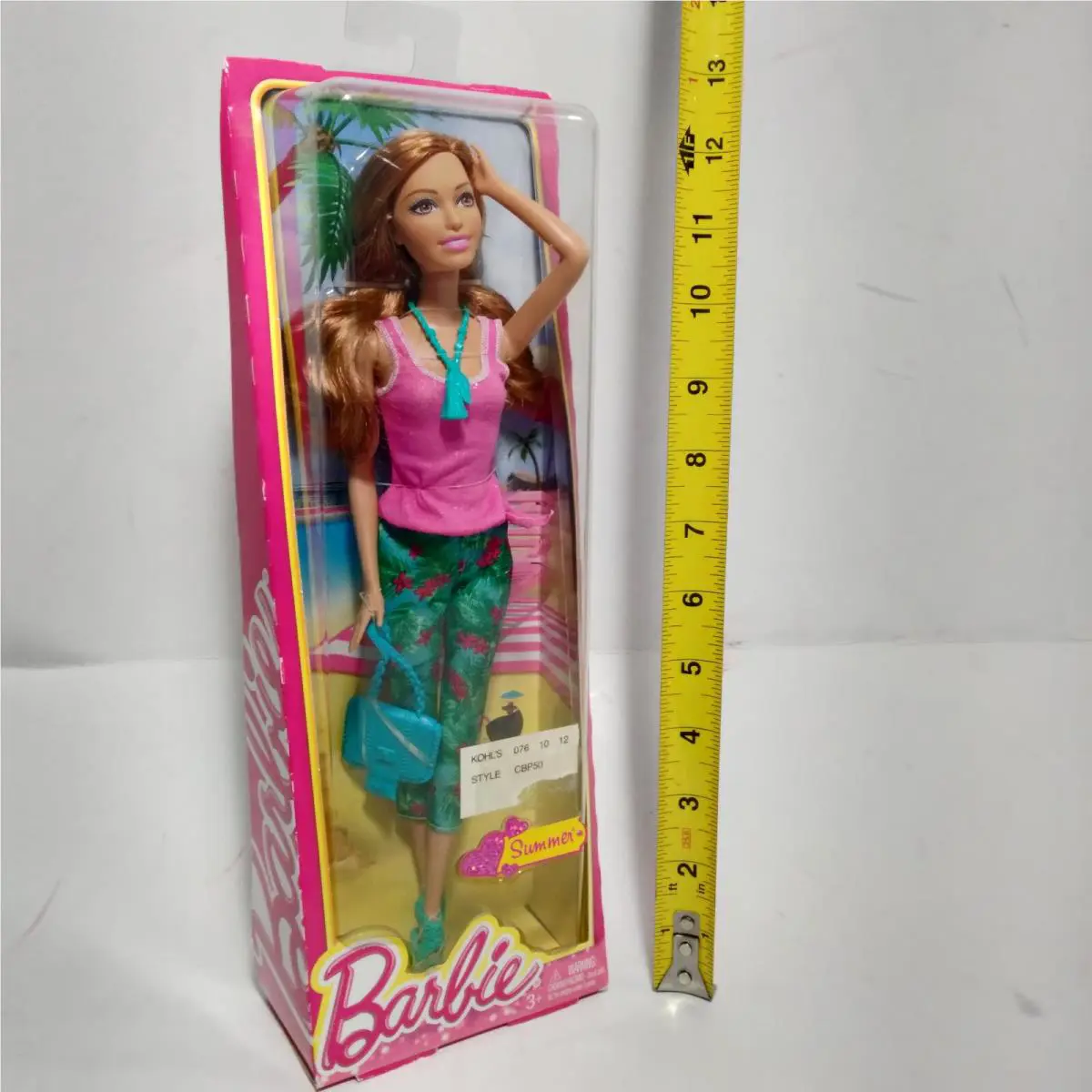 2013 Barbie Doll Fashionistas Series Summer Mattel BHY15