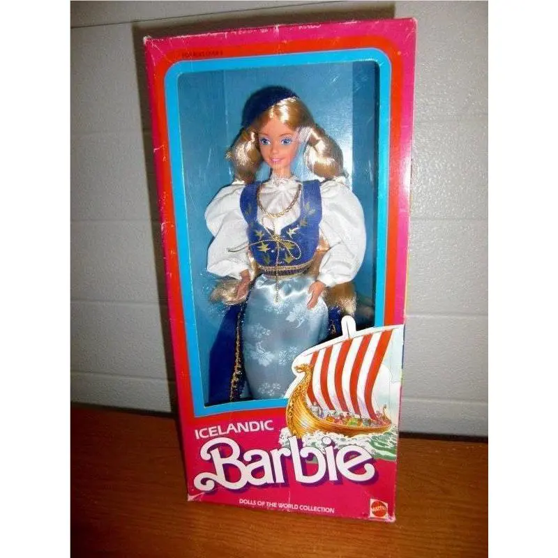 Icelandic Barbie Dotw 1986 - Rare First Issue