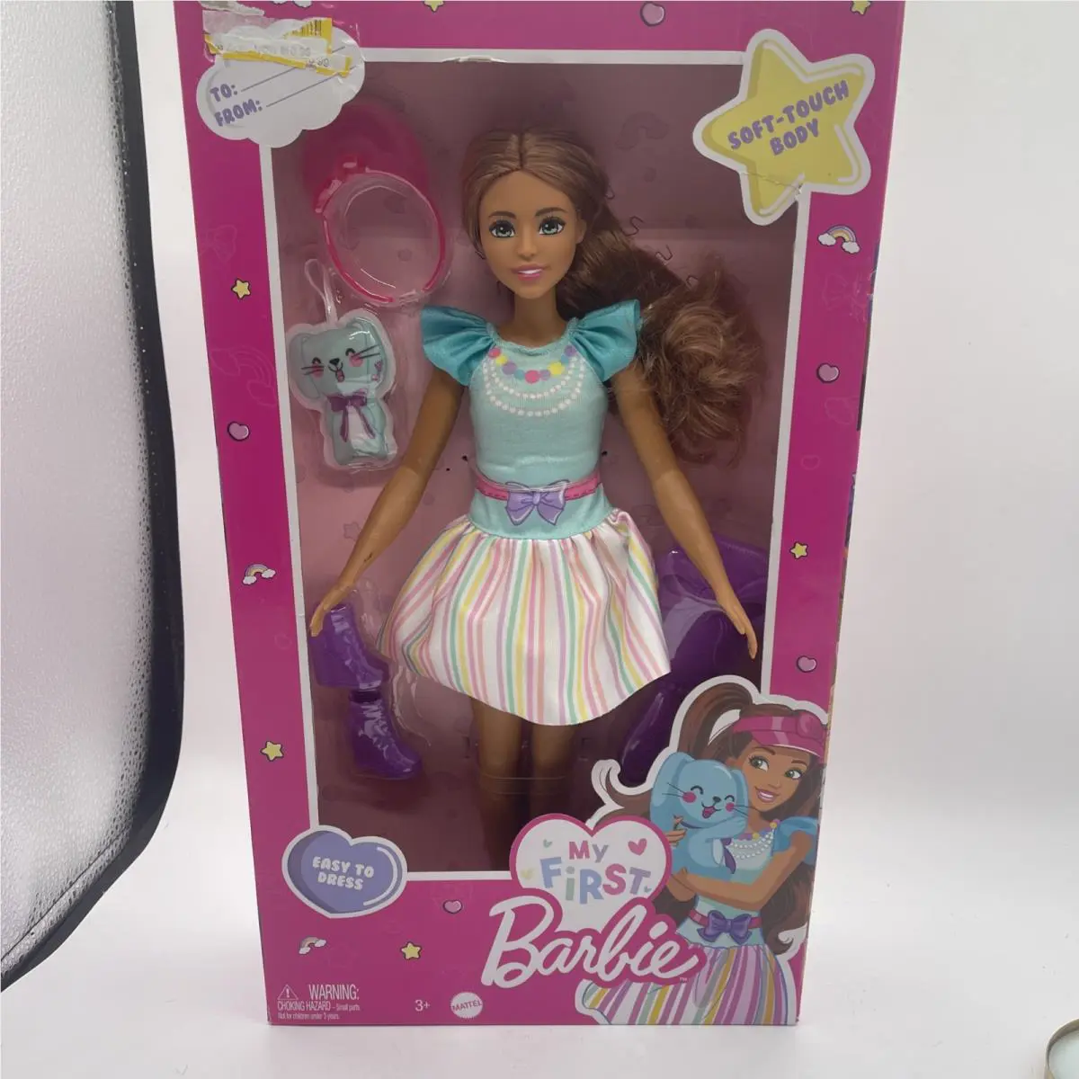 2023 Barbie My First Preschool Doll Teresa with Posable Body Brunette Hair