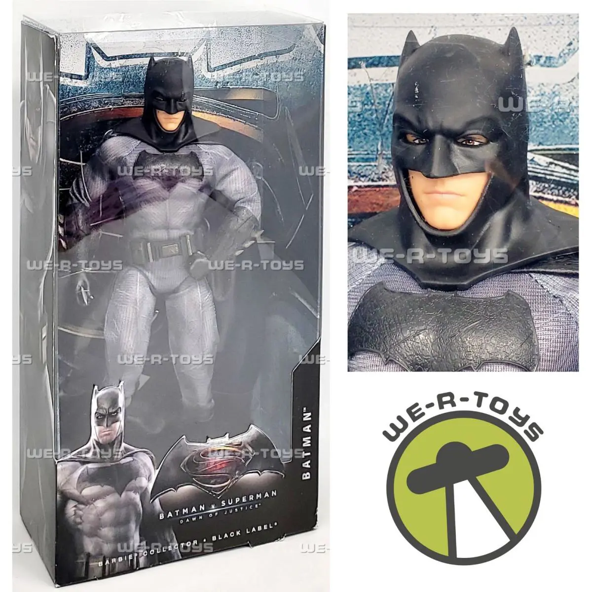 Batman vs Superman Dawn of Justice Batman Barbie Doll 2015 Mattel DGY04