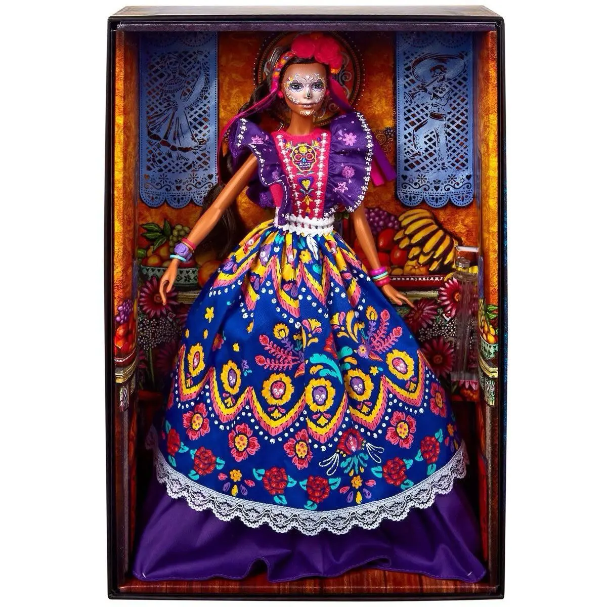 Mattel Barbie Signature 2022 Dia De Muertos Doll Mint W/original Shipper Box