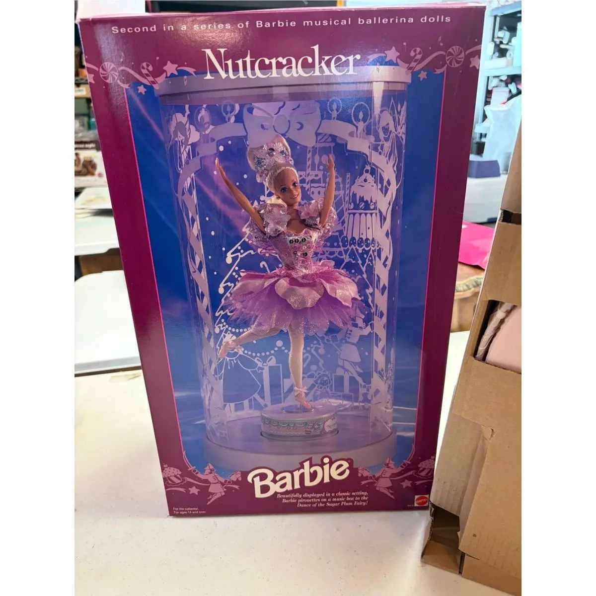 Barbie Nutcracker 2nd in Series Musical Ballerina Sugarplum Fairy 1991