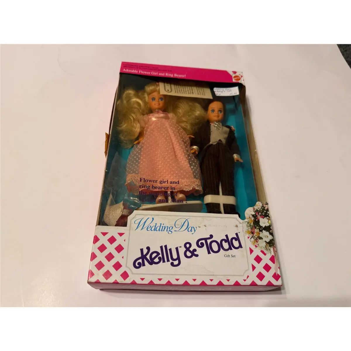 Wedding Day Kelly and Todd Barbie Gift Set 1991 Mattel 2820
