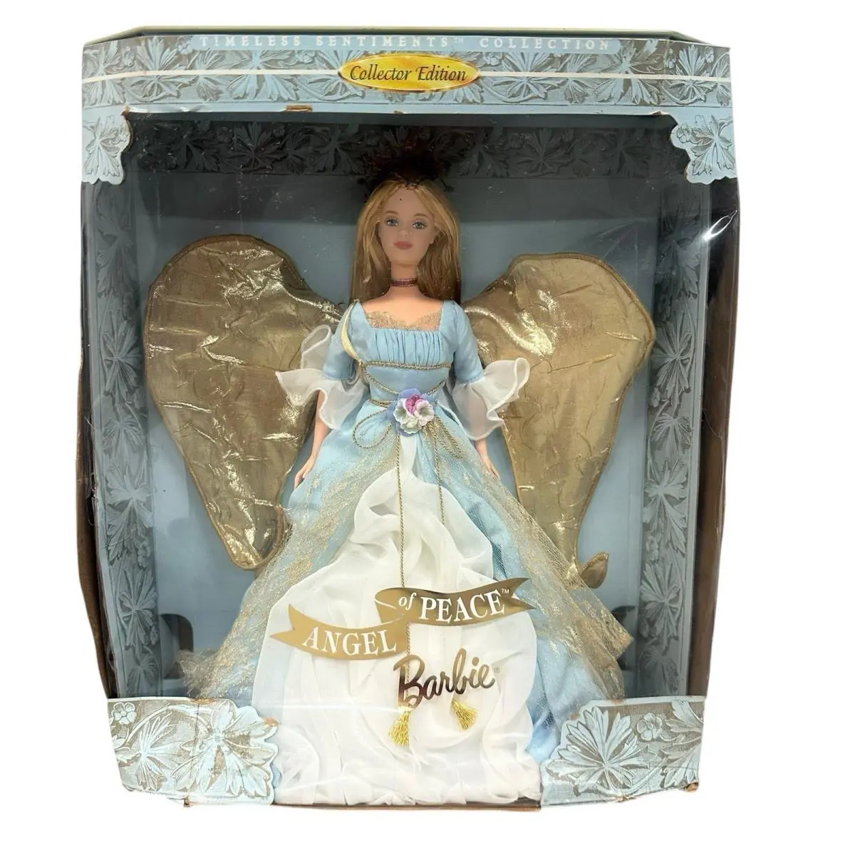 1999 Collector Edition Angel OF Peace Strawberry Blonde Vintage Barbie