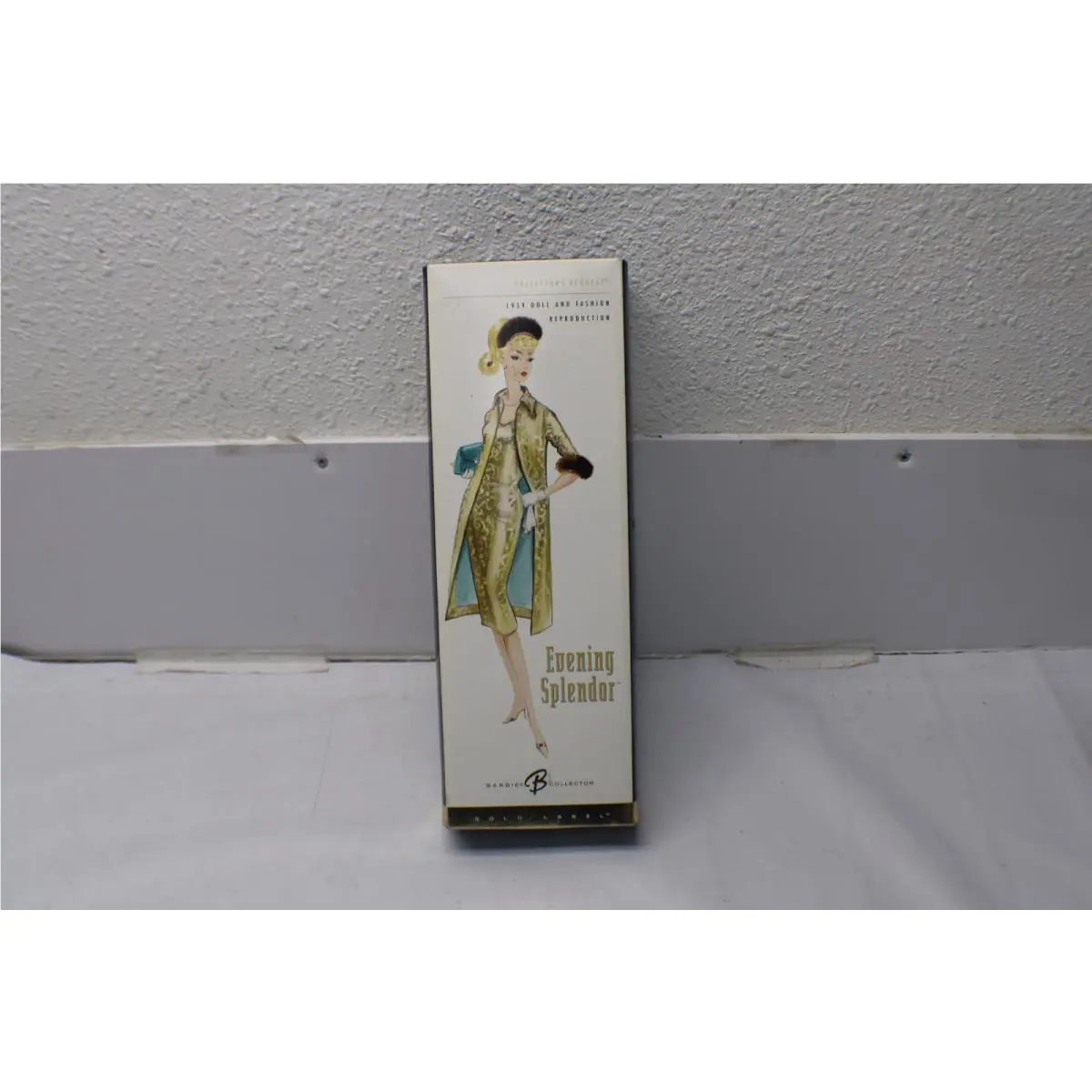 Nrfb Collector’s Request Barbie Evening Splendor Gold Label 1959 Reproduction