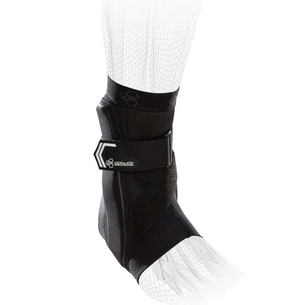 Donjoy Bionic Ankle Brace - Black - Small - Right Small