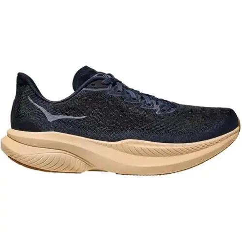 Hoka Mens` Mach-6 La Running Sneakers - Varsity Navy/black