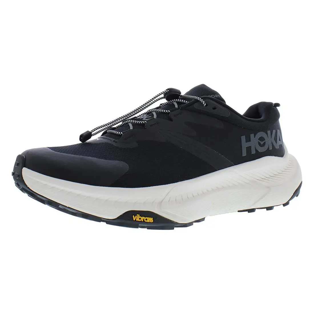 Hoka Womens` Transport Shoes - Black/alabaster
