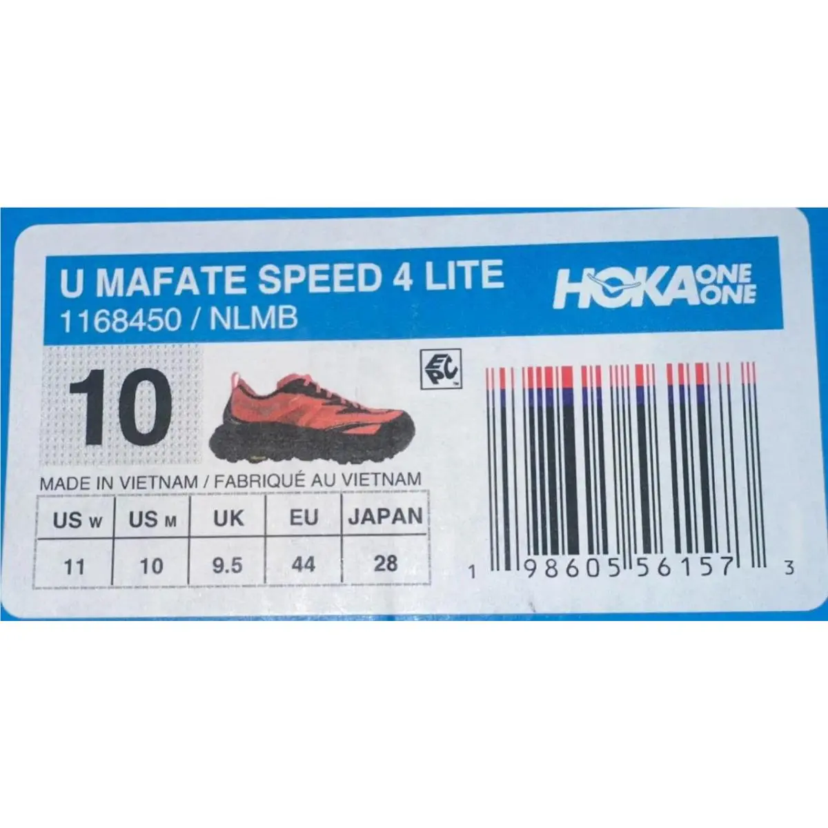 Hoka shoes - Hoka One One Mafate Speed 4 Lite - 1168450 - Red 4