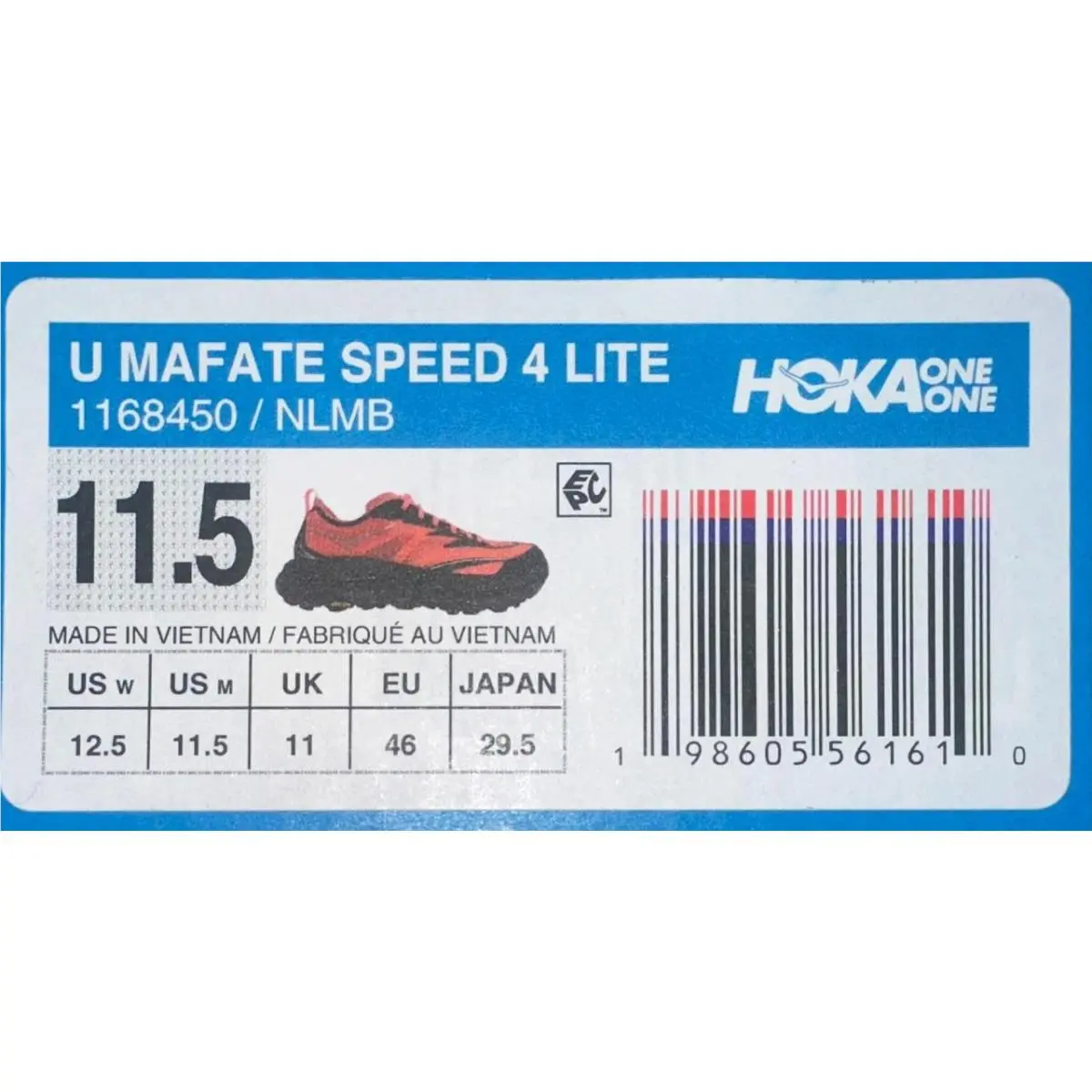 Hoka shoes - Hoka One One Mafate Speed 4 Lite - 1168450 - Red 7