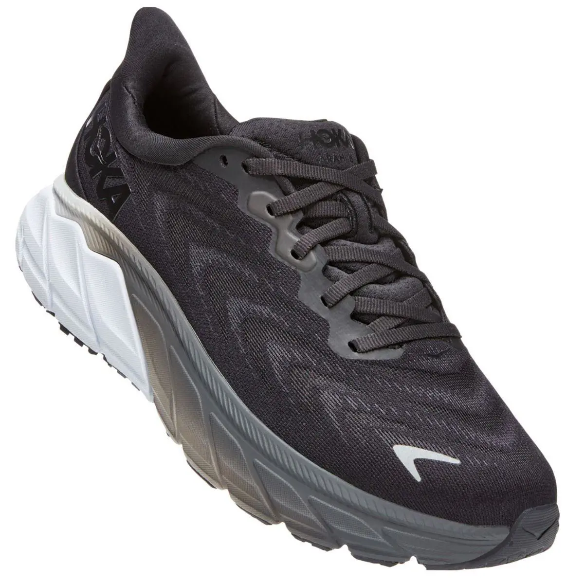 Hoka One One Arahi 6 1123195-BWHT Sneakers Women`s Black Running Shoes HTAT630 - Black