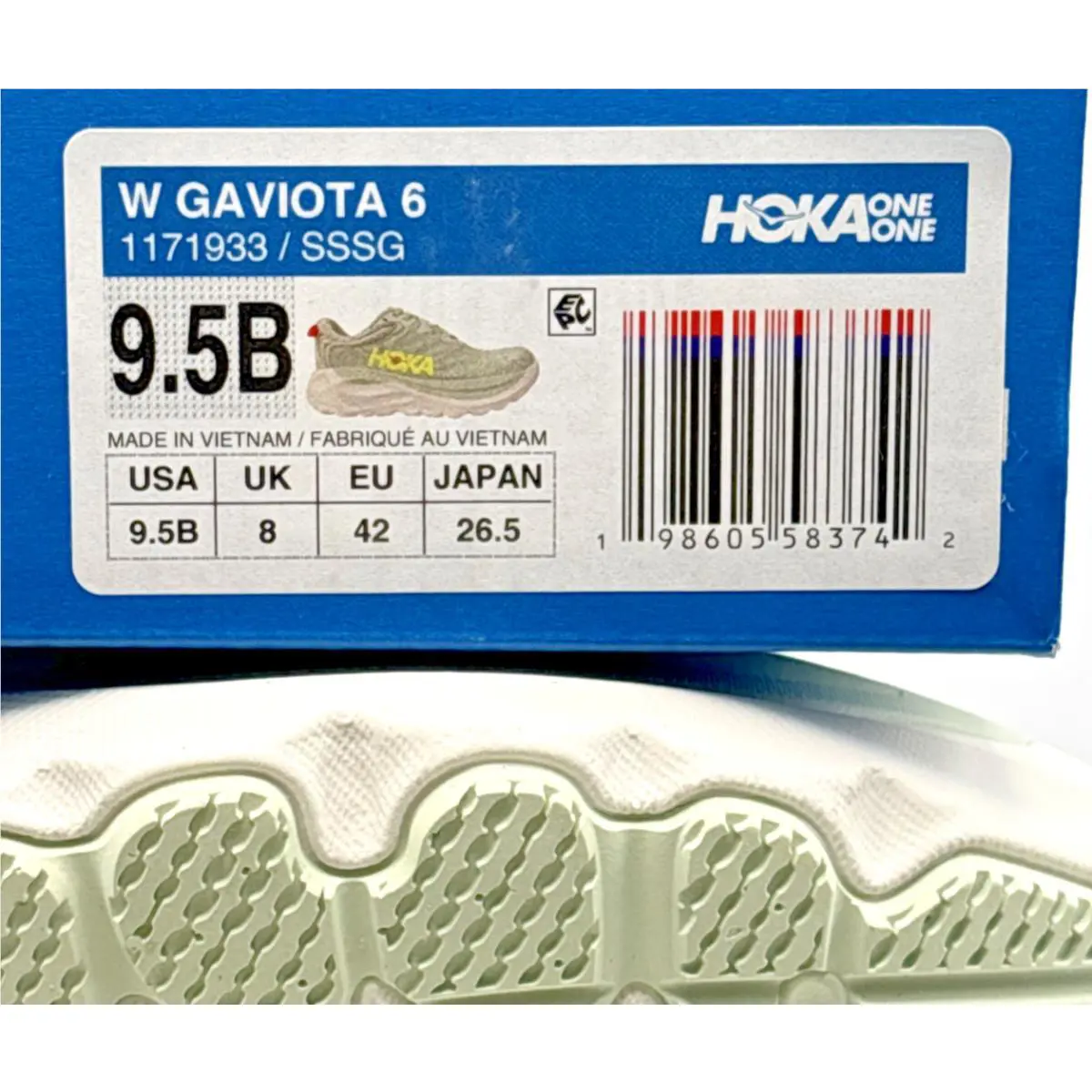 Hoka shoes - Hoka Gaviota 6 - Gaviota - 1171933 - Sage / Sea 6
