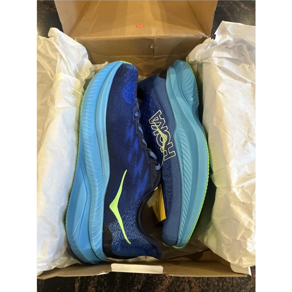 Hoka One Hoka M Mach 6 Virtual Blue 14. New