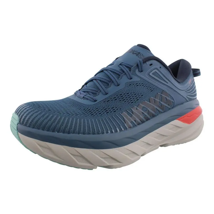 Hoka shoes - Hoka One One HOKA Bondi 7 - 1110518-RTOS - Blue, Main: Multi-Colored (UPC: 194715582033) 3