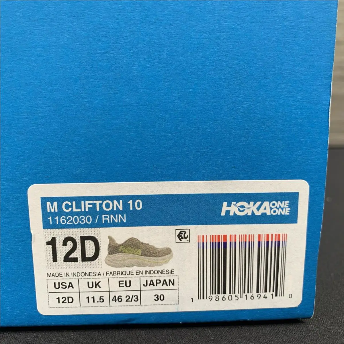 Hoka shoes - Hoka One One Clifton 10 - 1162030-RNN - Gray 2