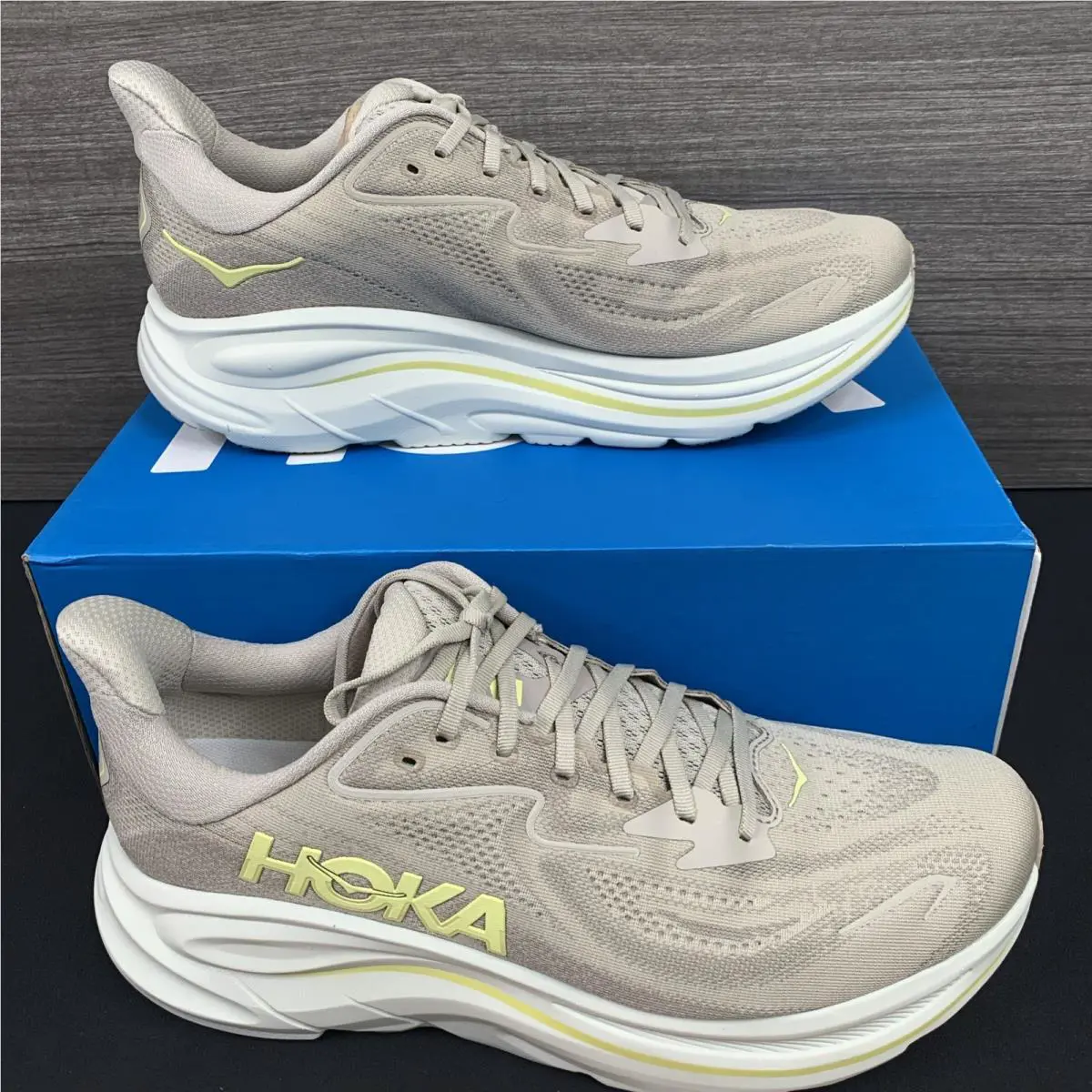 Hoka shoes - Hoka One One Clifton 10 - 1162030-RNN - Gray 3
