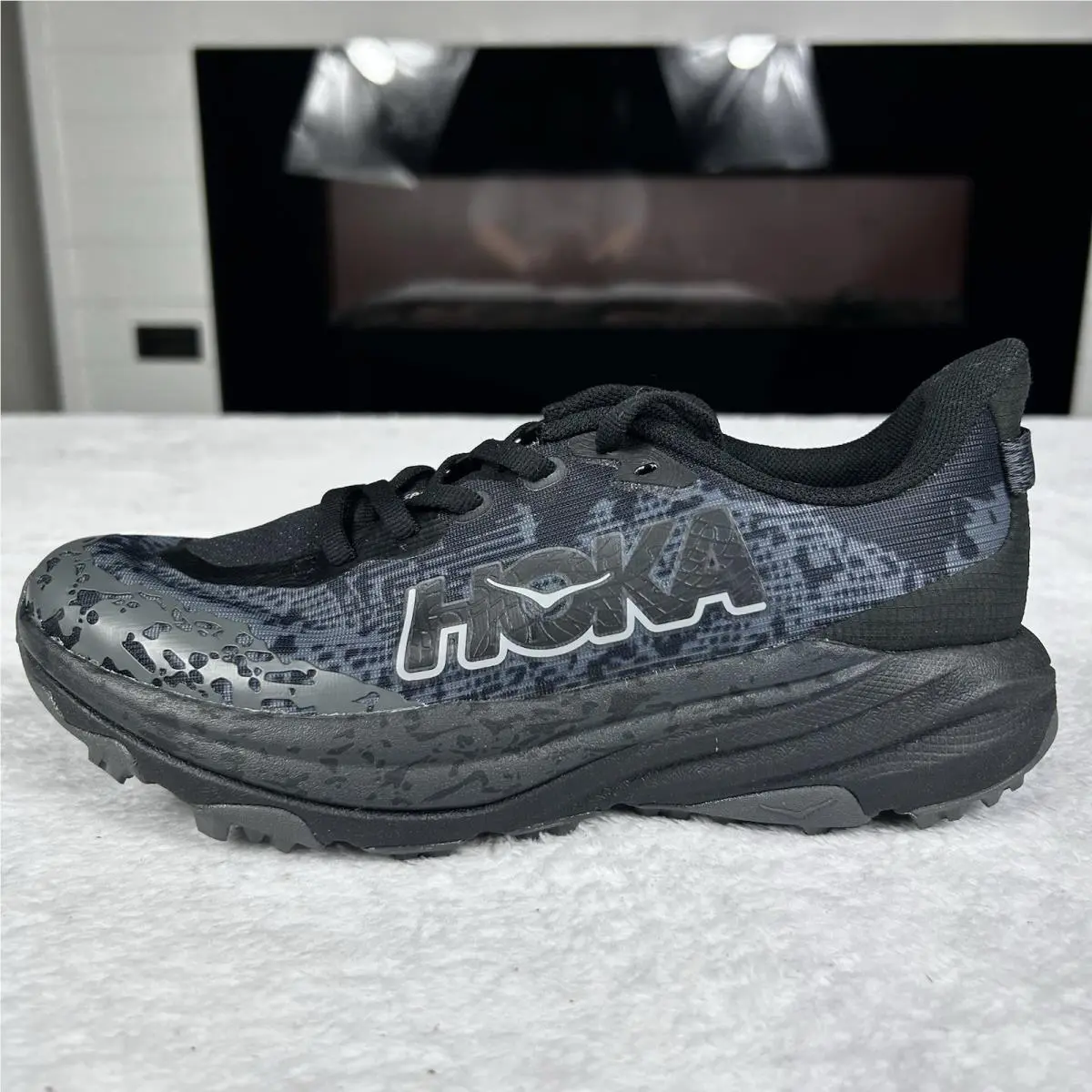 Hoka shoes - HOKA Speedgoat 6 - Speedgoat - 1156933-ORR - Black (UPC: 0197634489872) 12