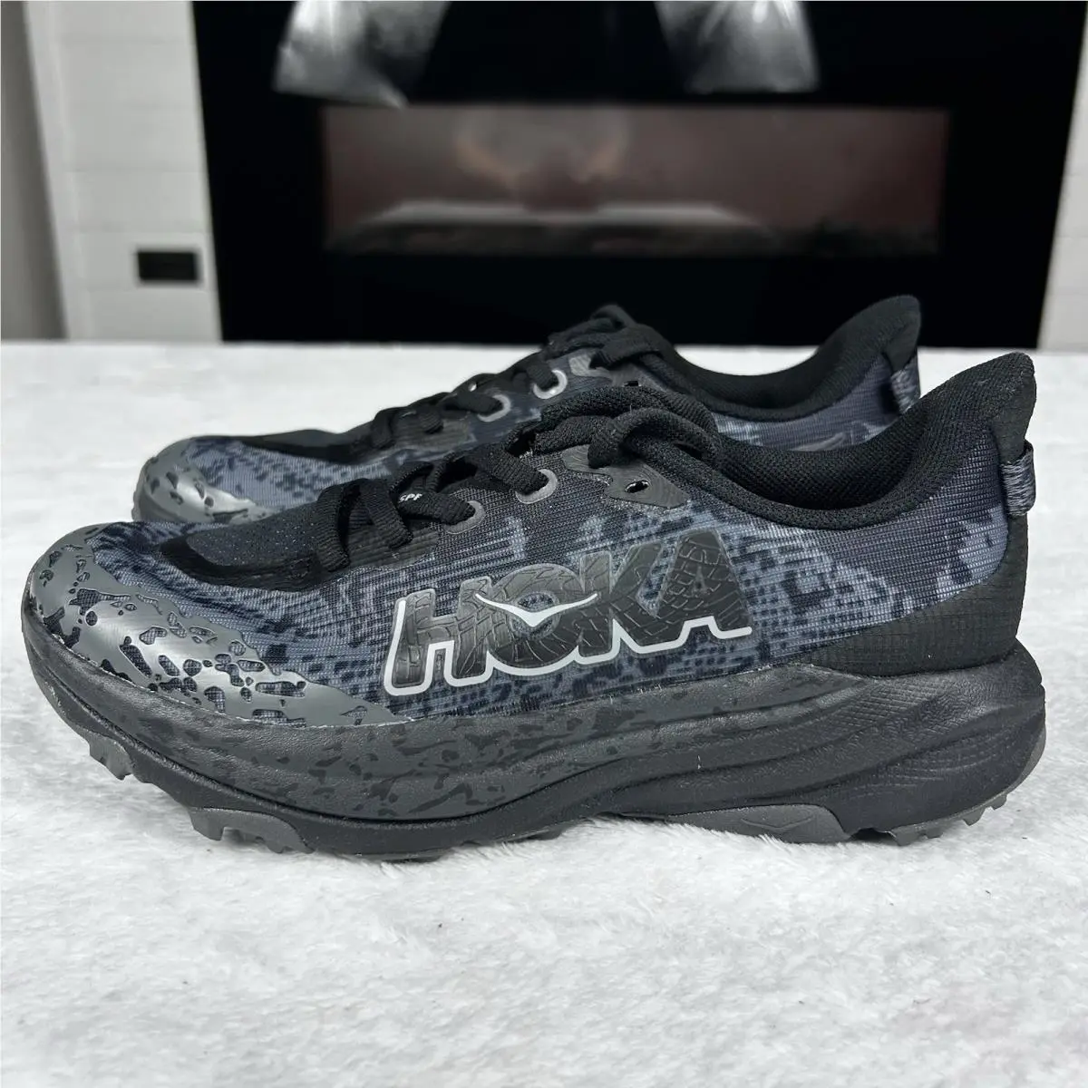 Hoka shoes - HOKA Speedgoat 6 - Speedgoat - 1156933-ORR - Black (UPC: 0197634489872) 1