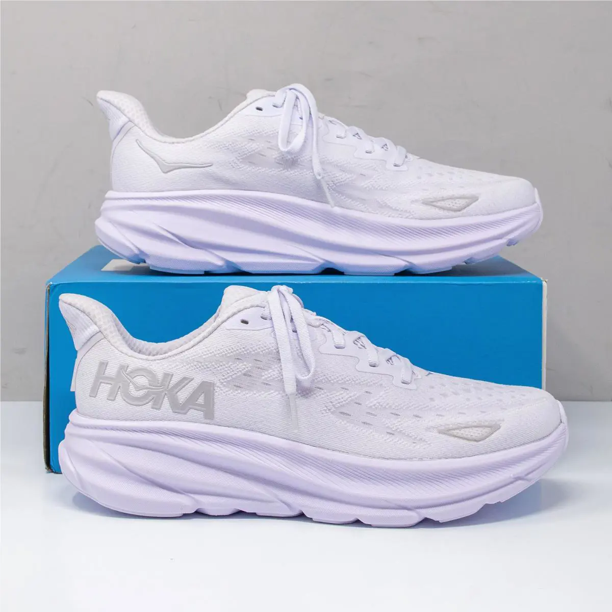 Hoka shoes - HOKA ONE Clifton 9 - ONE Clifton - 1127896-SGLW - Purple, Manufacturer: 1127896-SGLW (UPC: 197634699905) 0
