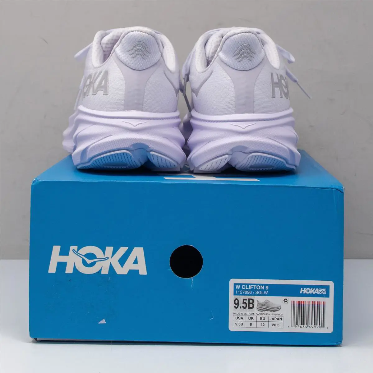 Hoka shoes - HOKA ONE Clifton 9 - ONE Clifton - 1127896-SGLW - Purple, Manufacturer: 1127896-SGLW (UPC: 197634699905) 7