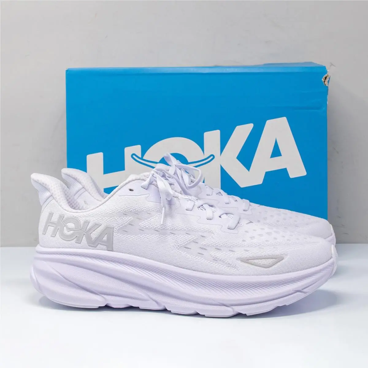 Hoka Clifton 9 Starlight Glow Running Shoes Women`s 12 B