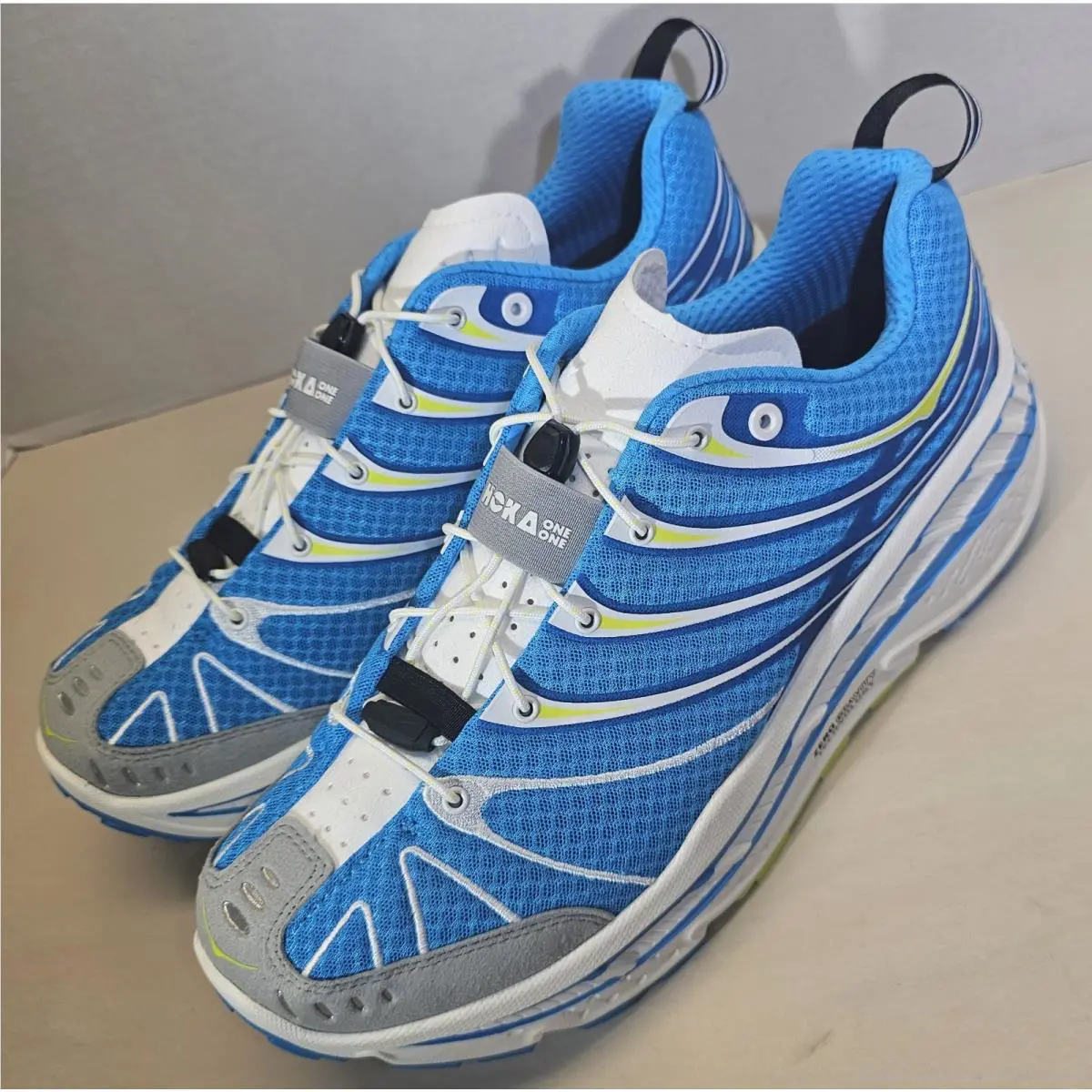 Hoka shoes - Hoka One One Stinson - One One Stinson - 1155350-SHK - Sky Wark Blue/White/Lime Green 3