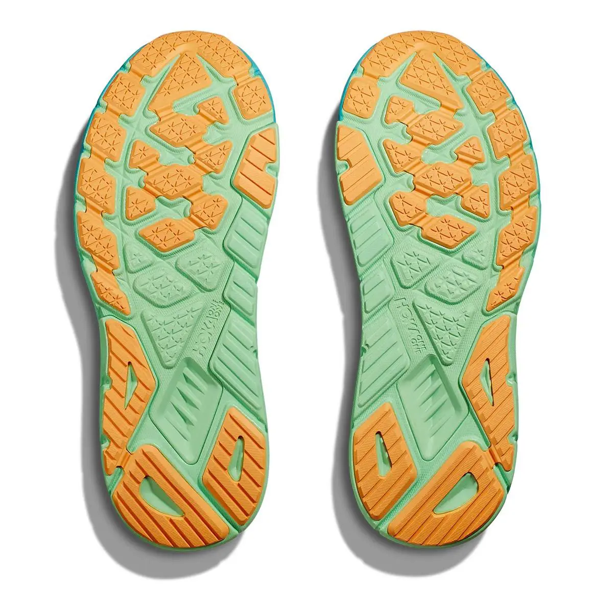 Hoka shoes - 1123194OMLG125D - 1123194-OMLG-125D - Ocean Mist/Lime Glow (UPC: 196565546265) 2