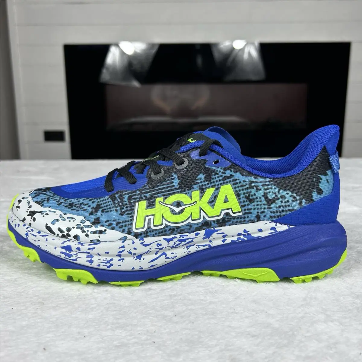 Hoka shoes - Hoka One One Speedgoat - One One Speedgoat - Blue (UPC: 0198605162824) 0