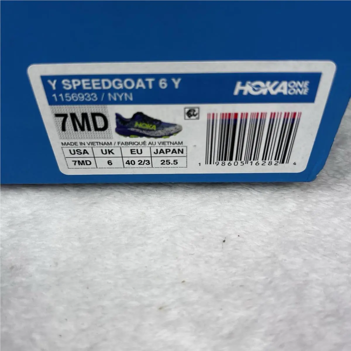 Hoka shoes - Hoka One One Speedgoat - One One Speedgoat - Blue (UPC: 0198605162824) 13