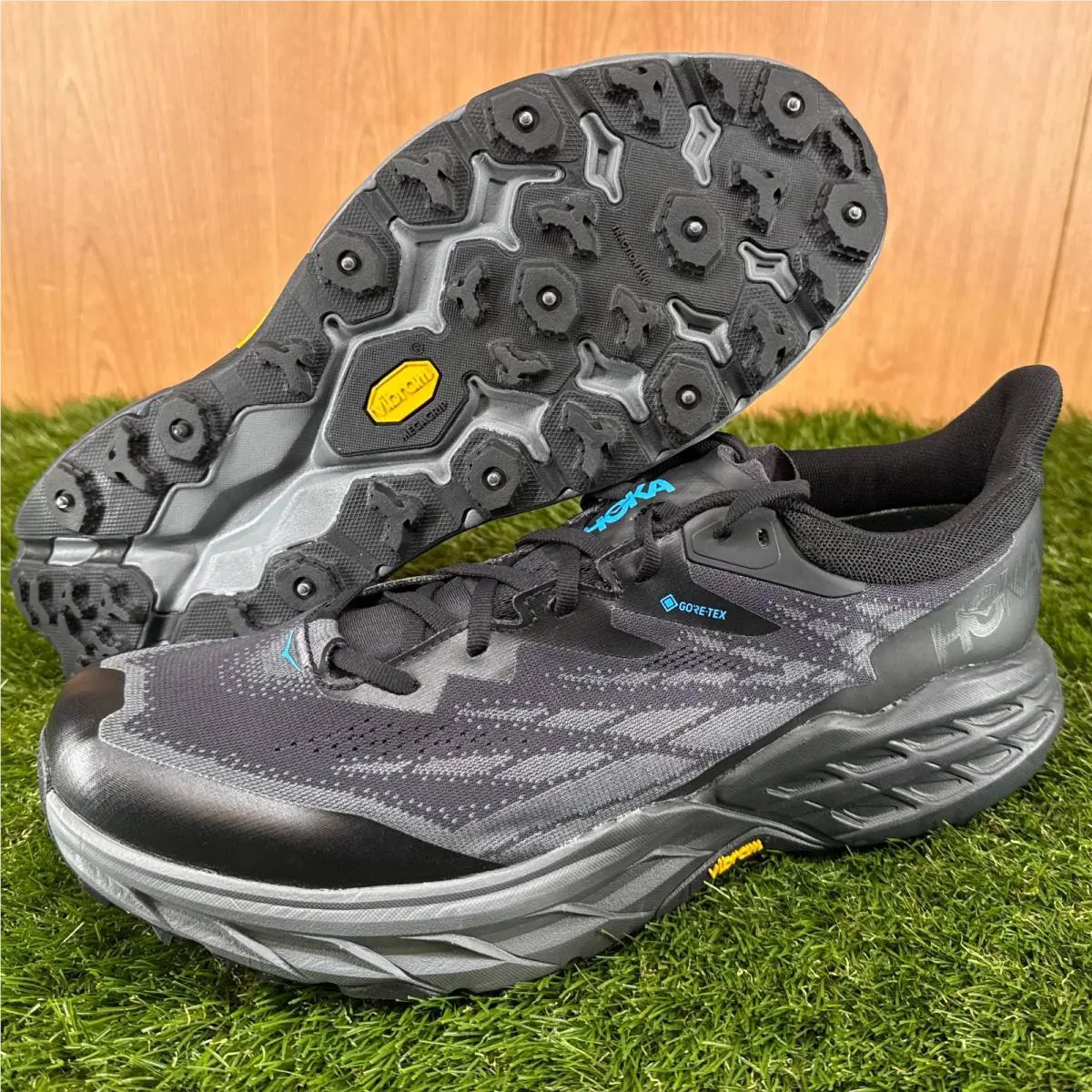 Hoka shoes - Hoka One One Speedgoat 5 Gore-Tex - 1133550-BBLC - Black (UPC: 195719646417) 0