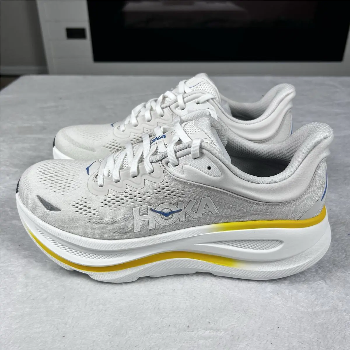 Hoka shoes - Hoka One One HOKA Bondi 9 - 1162011WGRT - WhiteGrout (UPC: 0737566875536) 2